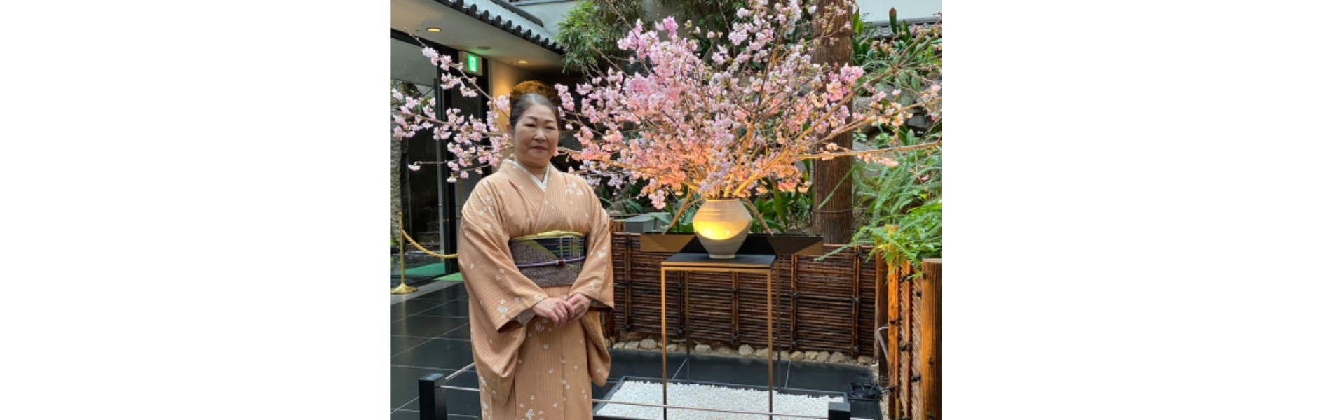 和装での所作も勉強できます